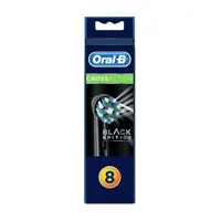 Oral-B CrossAction Black Power Toothbrush Heads x 8 One Size