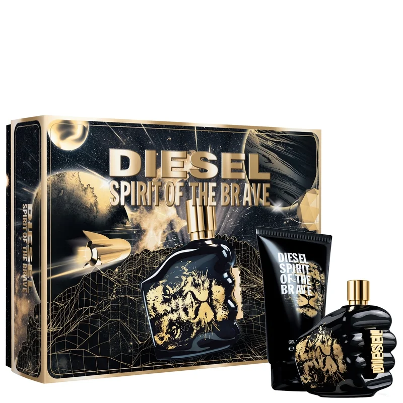 Diesel Spirit Of The Brave Eau de Toilette Spray 50ml Gift Set Image 1