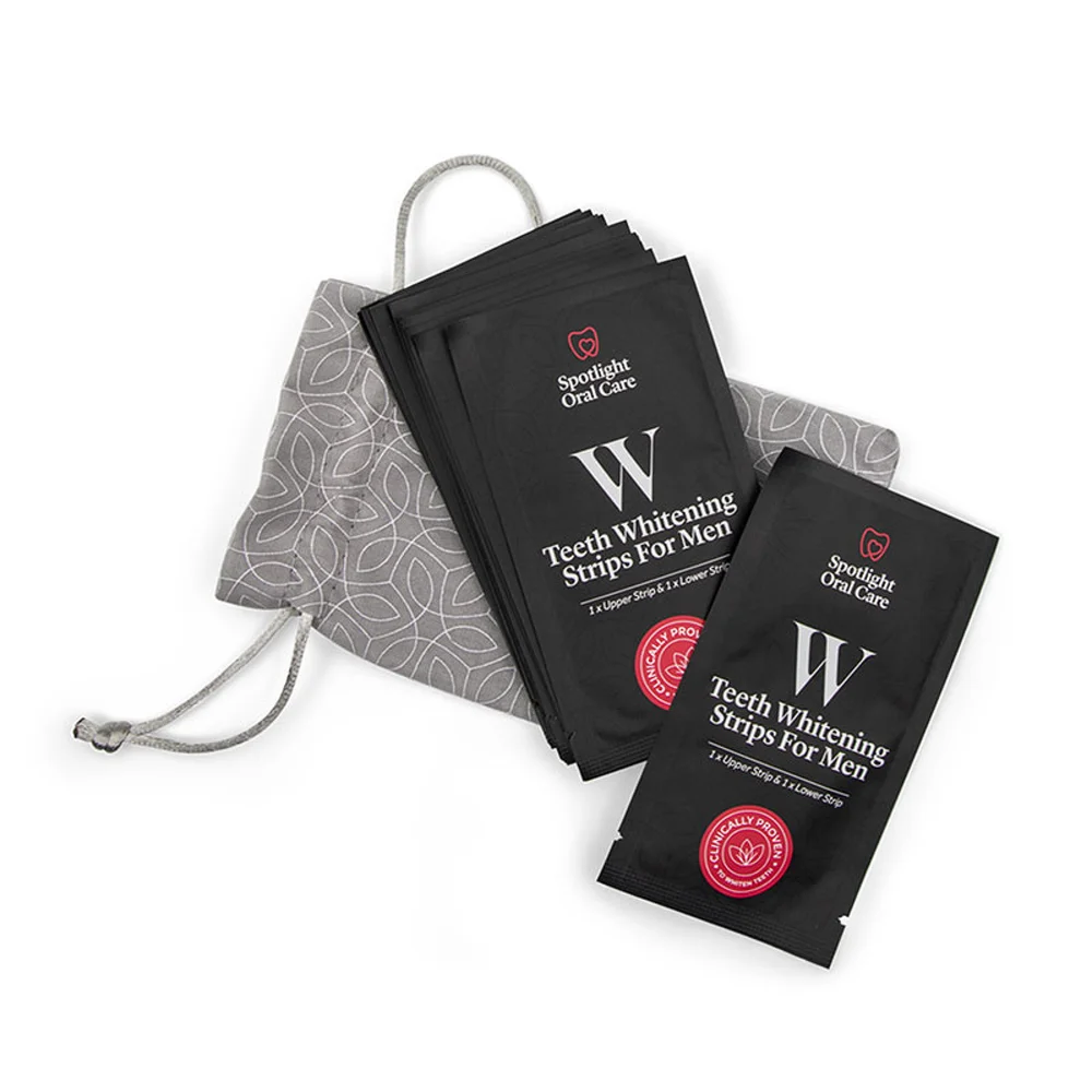 Spotlight Oral Care Whitening Strips for Men Image 1