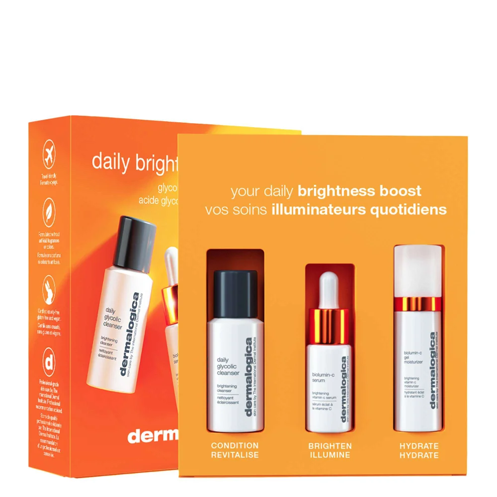 Dermalogica Kits Daily Brightness Boosters Skin Kit (Worth £71.30) Image 1