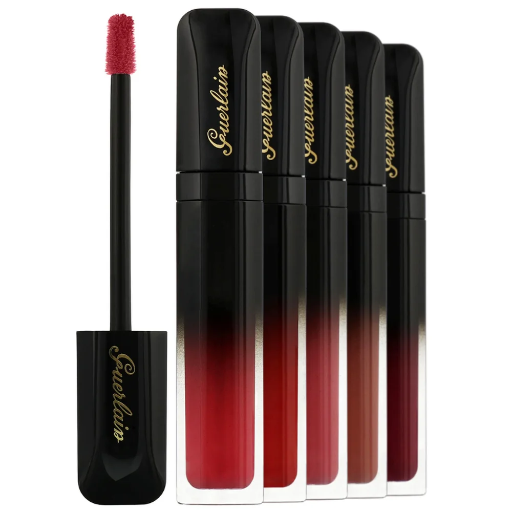 Guerlain KissKiss Intense Liquid Matte Lipstick 25 Seductive Red Image 1