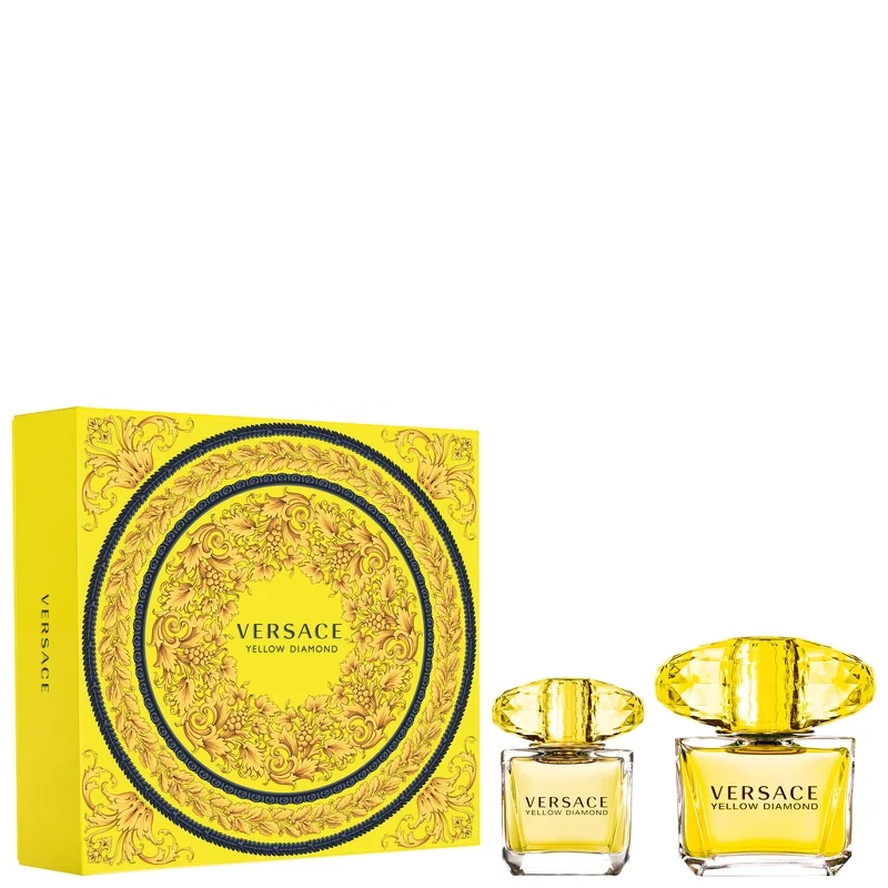 Versace Yellow Diamond Eau de Toilette Spray 90ml Gift Set Image 1