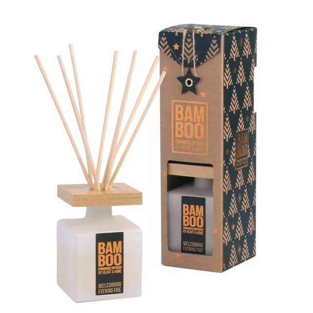 BAMBOO Reed Diffuser Welcoming Evening Fire 70ml