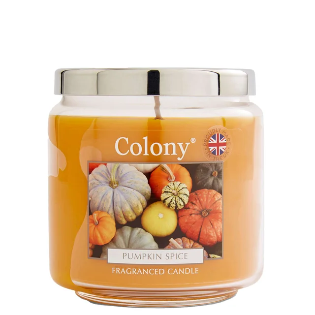 Wax Lyrical Candles Pumpkin Spice Fragranced Medium Candle Jar 555g