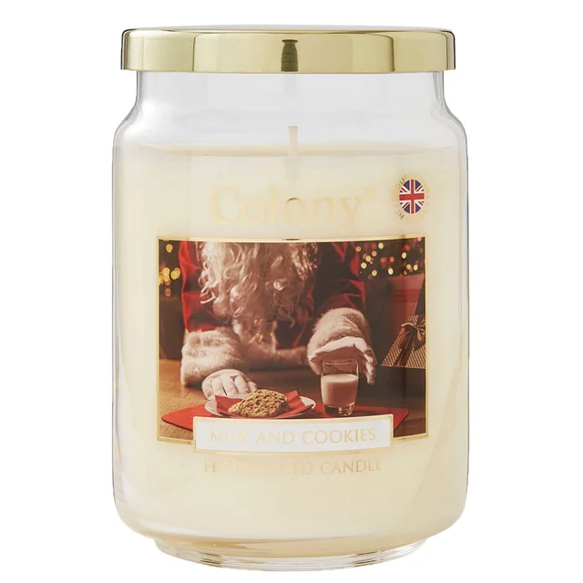 Wax Lyrical Candles Milk & Cookies Large Candle Jar 700g