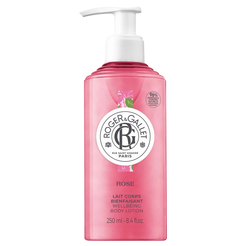 Roger & Gallet Rose Wellbeing Body Lotion 250ml Image 1