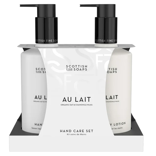 Scottish Fine Soaps Au Lait Hand Care Set (Worth £27.90)