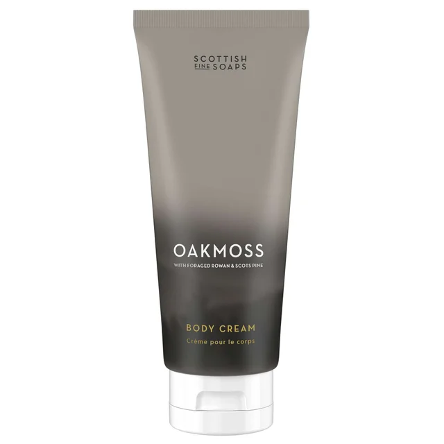 Scottish Fine Soaps Oakmoss Body Cream 200ml