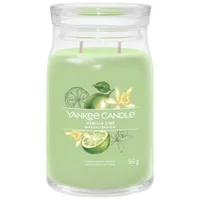 Yankee Candle Signature Jar Candle Large Jar Vanilla Lime 567g