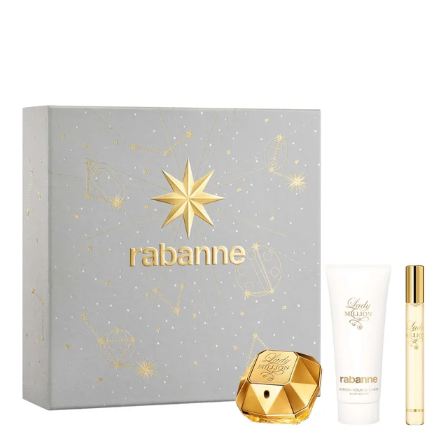 Rabanne Lady Million Eau de Parfum 50ml Gift Set (Worth £118.75)