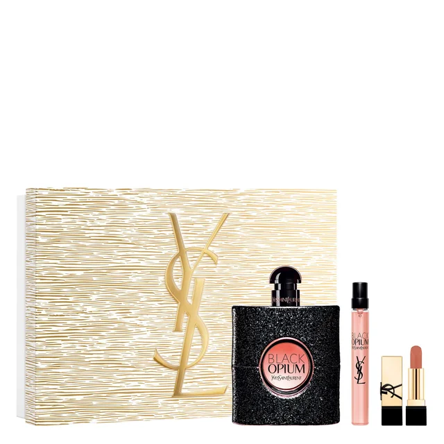 Yves Saint Laurent Black Opium Eau de Parfum Spray 90ml Gift Set (Worth £157.00)