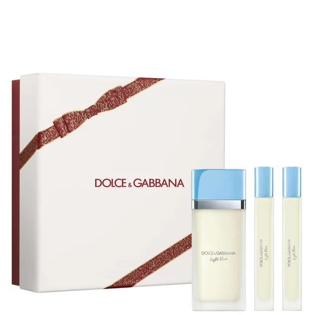 Dolce&Gabbana Light Blue Eau de Toilette Spray 50ml Mini Trio Gift Set