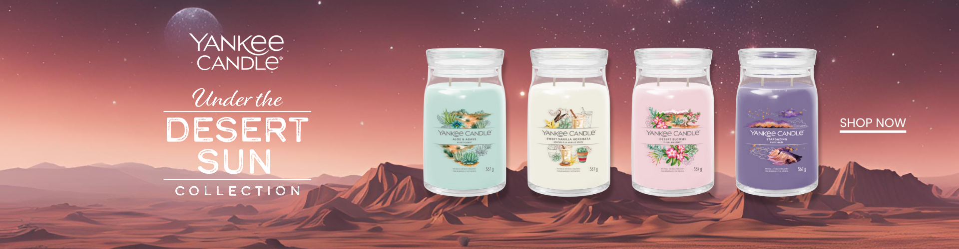 Yankee Candle Brand Room Hero Banner