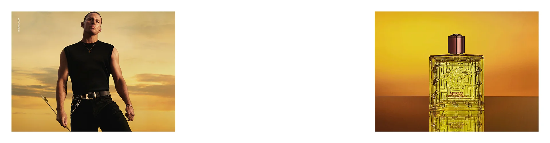 VERSACE EROS ENERGY:The NEW Eau de Parfum Pour Homme by Versace. Combining Powerful Citrus and White Amber to leave a Lasting Impression