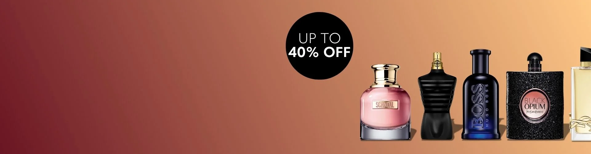 Save up to 40% on best-selling Autumn Fragrances - no tricks just treats this October!