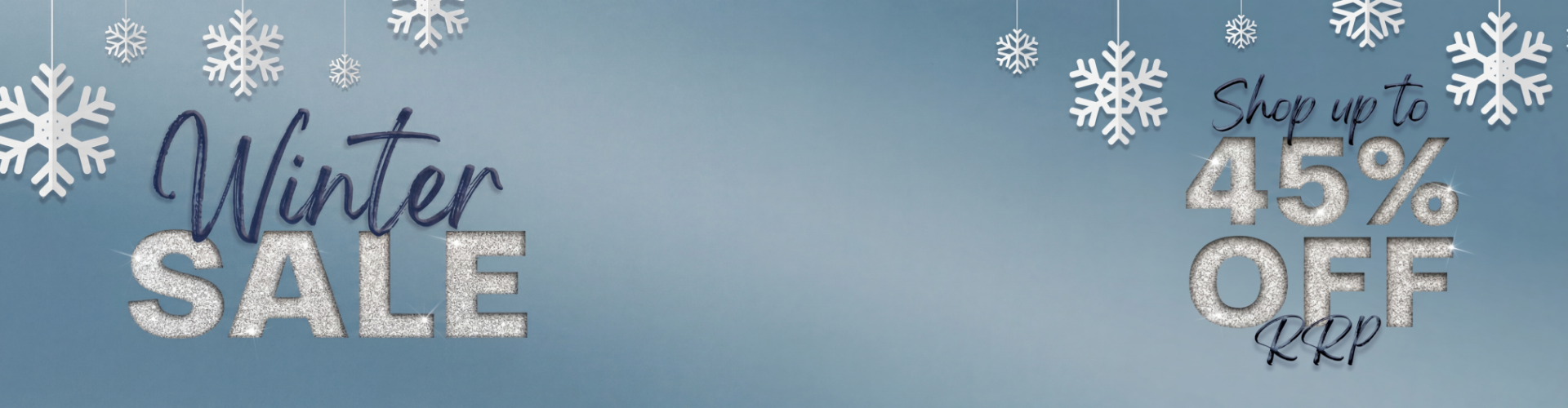 Winter Sale Banner Start