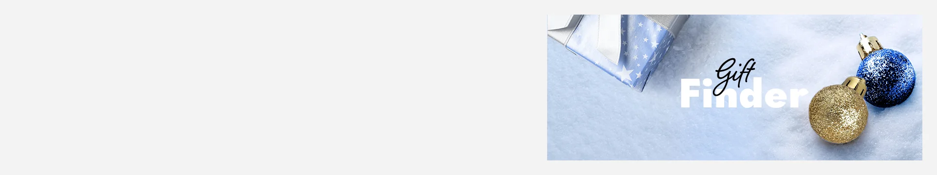 Gift Finder Landing Page Banner